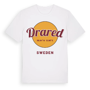 Drared cirkel t-shirt – ekologisk bomull t-shirt från Pinshirt
