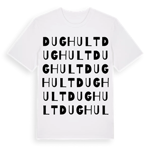 Dughult ordlek t-shirt – ekologisk bomull t-shirt från Pinshirt