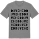 Mid Heather Gray t-shirt med Duvehed ordlek t-shirt