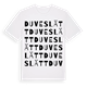 Duveslätt ordlek t-shirt