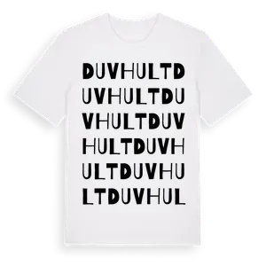 Duvhult ordlek t-shirt – ekologisk bomull t-shirt från Pinshirt