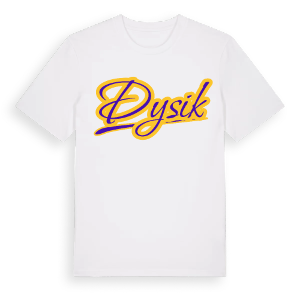 Dysik baseball t-shirt – ekologisk bomull t-shirt från Pinshirt