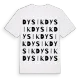 Dysik ordlek t-shirt