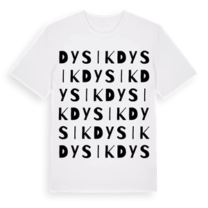 Dysik ordlek t-shirt – ekologisk bomull t-shirt från Pinshirt