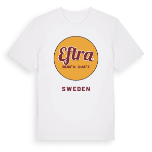 Eftra cirkel t-shirt – ekologisk bomull t-shirt från Pinshirt