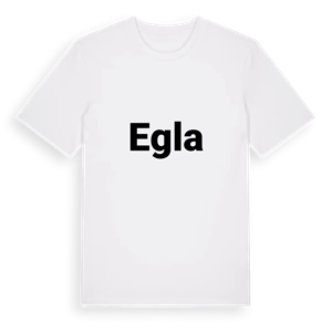 Egla fetstil t-shirt – ekologisk bomull t-shirt från Pinshirt