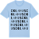 Blue Soul t-shirt med Eglahus ordlek t-shirt
