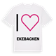 Jag älskar Ekebacken t-shirt stort tryck
