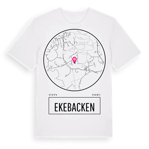 Ekebacken t-shirt – ekologisk bomull t-shirt från Pinshirt