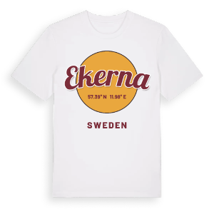 Ekerna cirkel t-shirt – ekologisk bomull t-shirt från Pinshirt