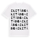 Eketånga ordlek t-shirt