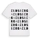 Eldsberga ordlek t-shirt