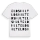 Eldshult ordlek t-shirt