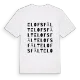 Elofsfält ordlek t-shirt