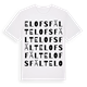 Elofsfält ordlek t-shirt