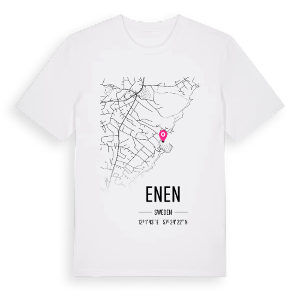 Enen karta t-shirt – ekologisk bomull t-shirt från Pinshirt