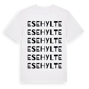 Esehylte ordlek t-shirt – ekologisk bomull t-shirt från Pinshirt