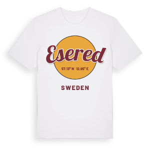 Esered cirkel t-shirt – ekologisk bomull t-shirt från Pinshirt