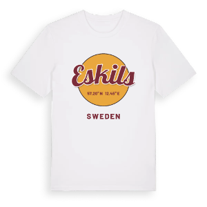 Eskils cirkel t-shirt – ekologisk bomull t-shirt från Pinshirt