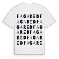 Fagared ordlek t-shirt
