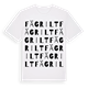 Fägrilt ordlek t-shirt