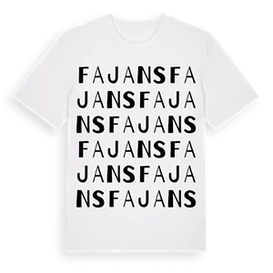 Fajans ordlek t-shirt – ekologisk bomull t-shirt från Pinshirt