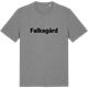 Mid Heather Gray t-shirt med Falkagård fetstil t-shirt