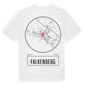 Falkenberg t-shirt – ekologisk bomull t-shirt från Pinshirt
