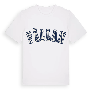 Fällan college t-shirt – ekologisk bomull t-shirt från Pinshirt