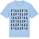 Blue Soul t-shirt med Fålle ordlek t-shirt