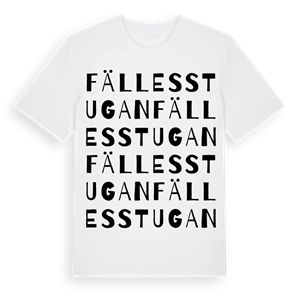 Fällesstugan ordlek t-shirt – ekologisk bomull t-shirt från Pinshirt
