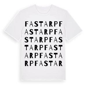 Fastarp ordlek t-shirt – ekologisk bomull t-shirt från Pinshirt
