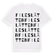 Fileslätten ordlek t-shirt