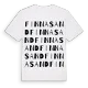 Finnasand ordlek t-shirt