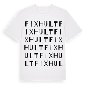 Fixhult ordlek t-shirt – ekologisk bomull t-shirt från Pinshirt