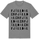 Mid Heather Gray t-shirt med Fjälldalen ordlek t-shirt
