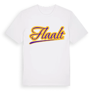 Flaalt baseball t-shirt – ekologisk bomull t-shirt från Pinshirt