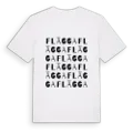 Flägga ordlek t-shirt