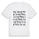 Flähult ordlek t-shirt