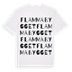Flammabygget ordlek t-shirt