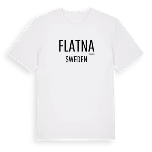 Flatna i Sverige t-shirt – ekologisk bomull t-shirt från Pinshirt