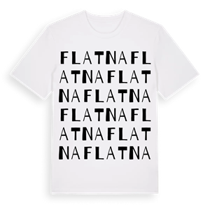 Flatna ordlek t-shirt – ekologisk bomull t-shirt från Pinshirt