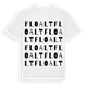 Floalt ordlek t-shirt
