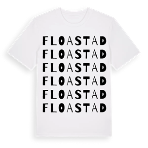 Floastad ordlek t-shirt – ekologisk bomull t-shirt från Pinshirt