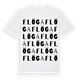 Flöga ordlek t-shirt