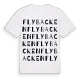 Flybacken ordlek t-shirt