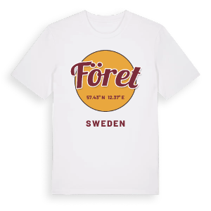Föret cirkel t-shirt – ekologisk bomull t-shirt från Pinshirt