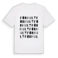 Förhult ordlek t-shirt