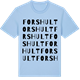 Blue Soul t-shirt med Forshult ordlek t-shirt