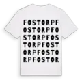 Fostorp ordlek t-shirt
